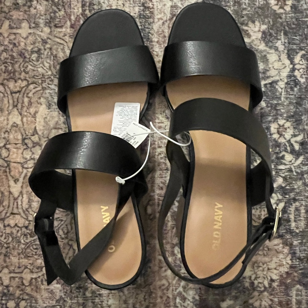 Old Navy Women's Black Sandals